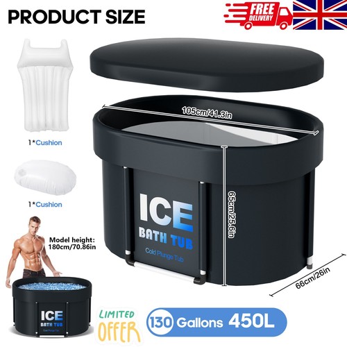 450l oval ice bath - oval,