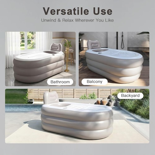 Inflatable ice bath tub - bath,