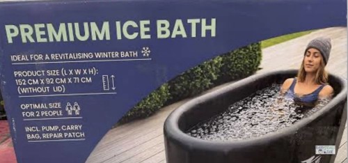 Crane ice bath - ice,