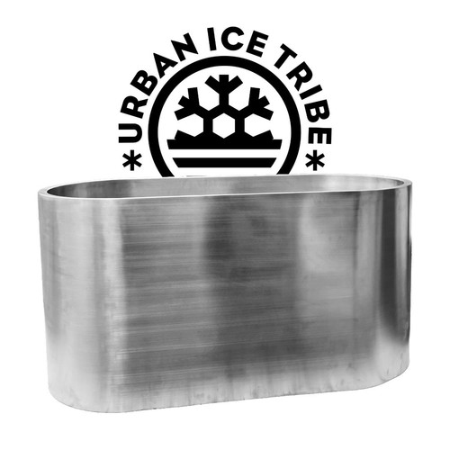 Metal ice bath 316 stainless - ice,