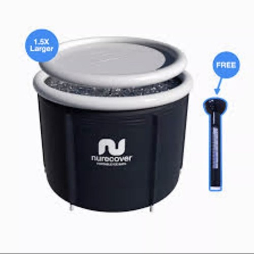 Large portable ice bath - ice, tub